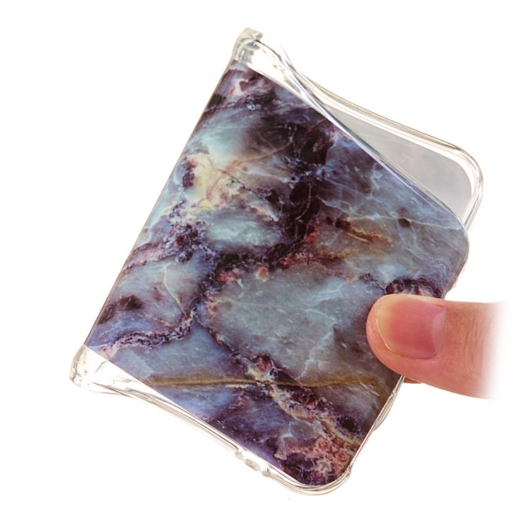 Marble Pattern IMD TPU Protection Case for Sony Xperia 1 - Style D-4