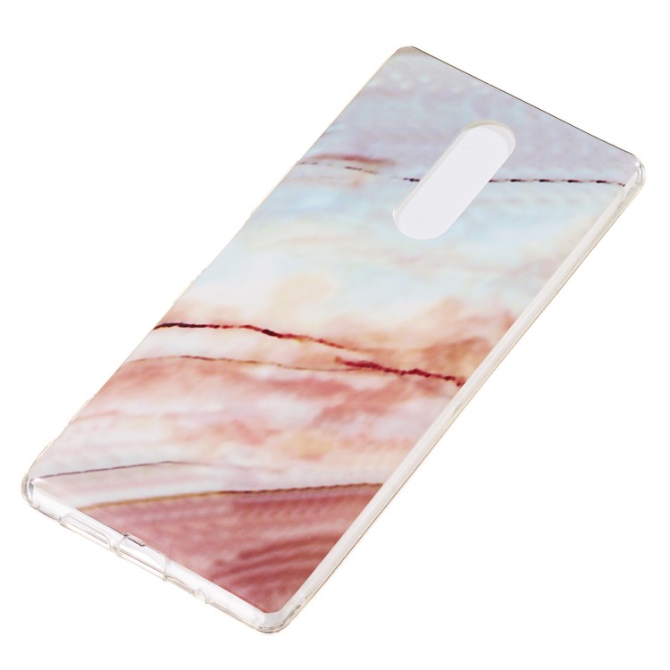 For Sony Xperia 1 Marble Pattern Printing IMD TPU Gel Phone Case - Style A-3