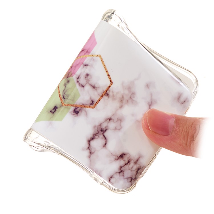 For Sony Xperia 1 Marble Pattern Printing IMD TPU Gel Shell - Style F-4
