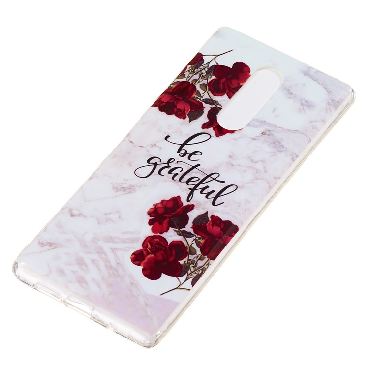 For Sony Xperia 1 Marble Pattern Printing IMD TPU Cell Phone Case - Style G-3