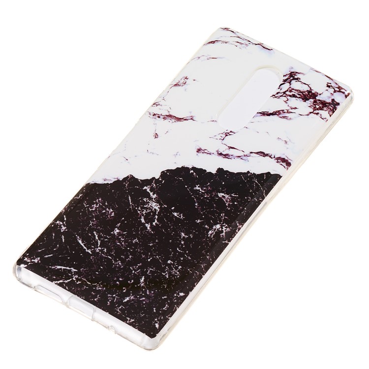 For Sony Xperia 1 Marble Pattern Printing IMD TPU Protection Shell - Style K-3