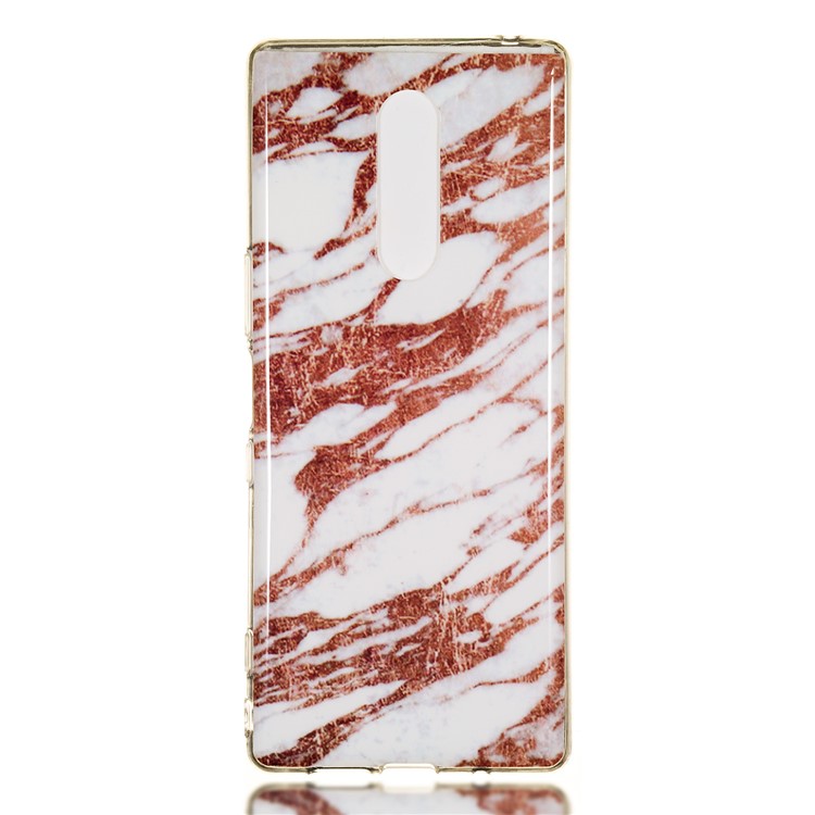 For Sony Xperia 1 Marble Pattern Printing IMD TPU Protective Shell - Style L-2