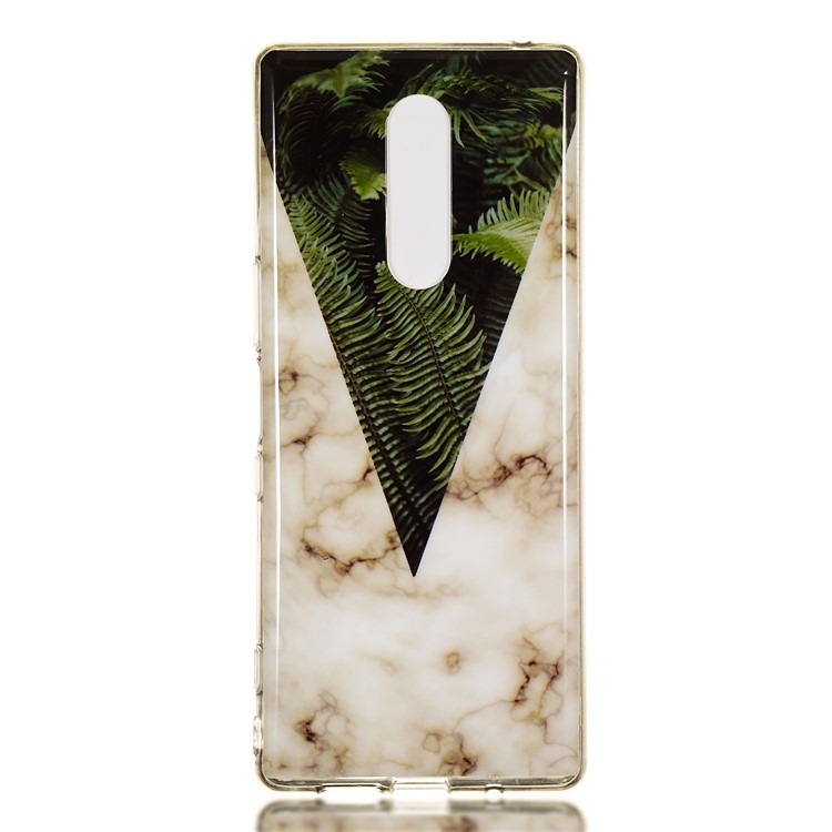 For Sony Xperia 1 Marble Pattern Printing IMD TPU Protective Case - Style O-2