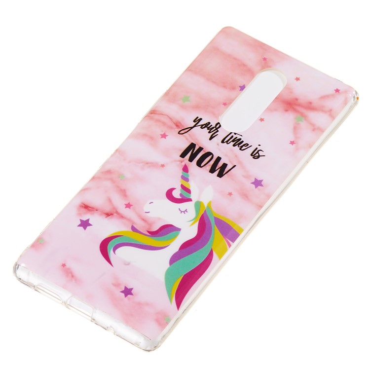 For Sony Xperia 1 Marble Pattern Printing IMD TPU Phone Accessory Cover - Style Q-3