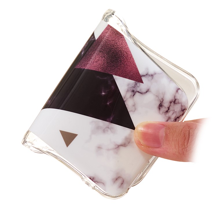 For Sony Xperia 1 Marble Pattern Printing IMD TPU Mobile Phone Case - Style W-4