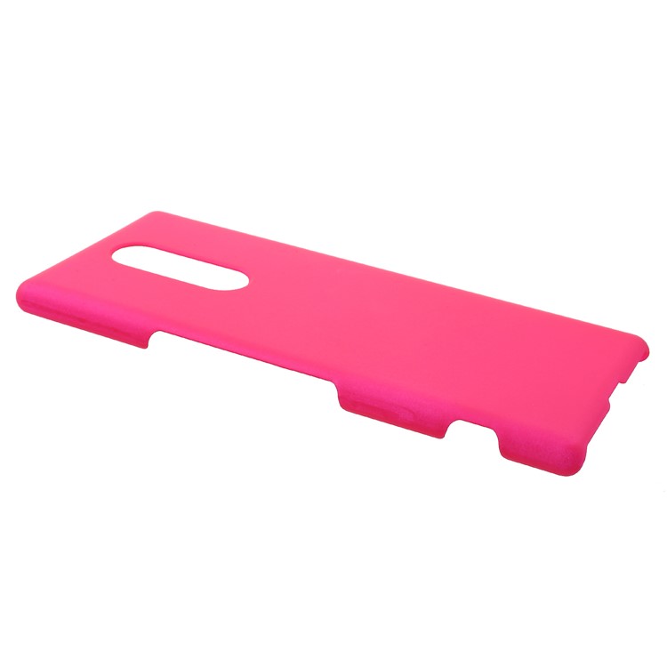 Rubberized Hard Plastic Protection Shell for Sony Xperia 1 - Rose-2