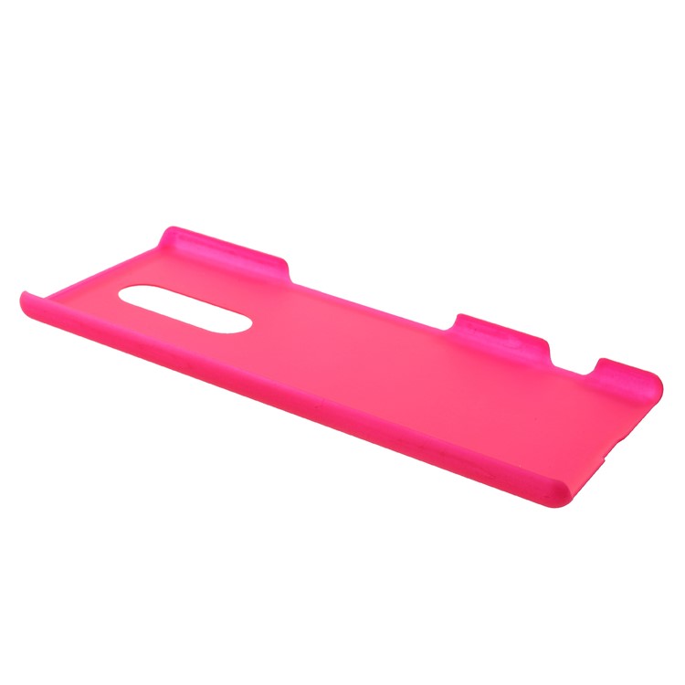 Rubberized Hard Plastic Protection Shell for Sony Xperia 1 - Rose-3