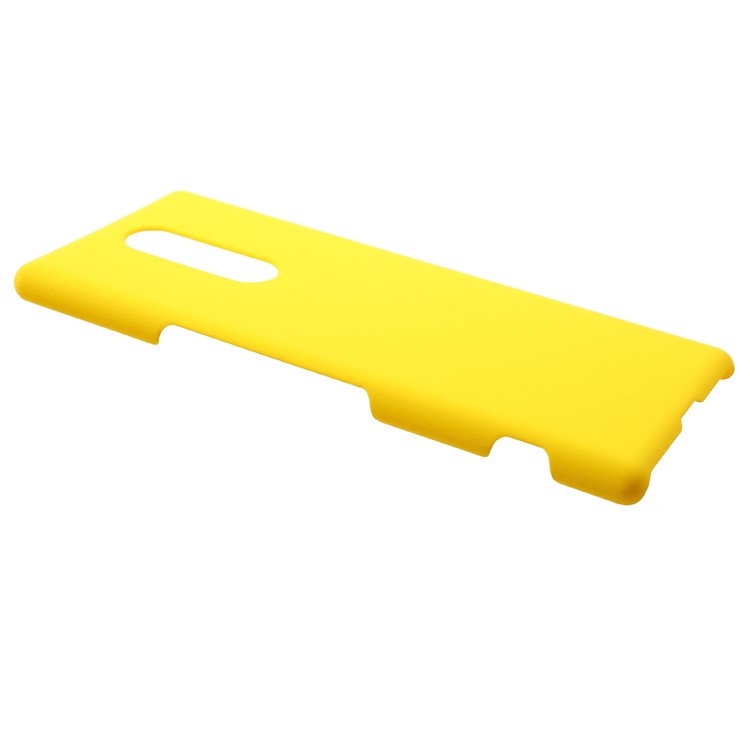 Rubberized Hard Plastic Mobile Phone Shell for Sony Xperia 1 - Yellow-2