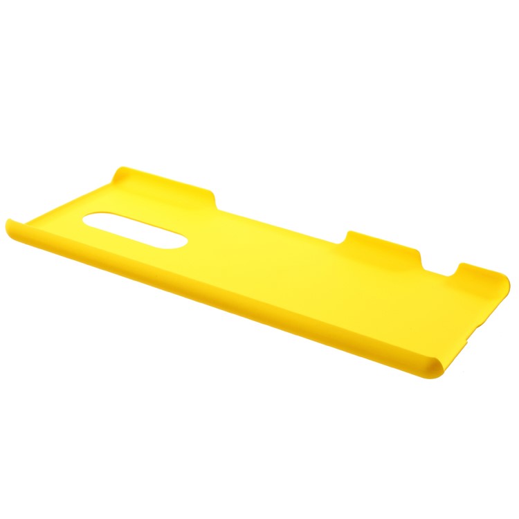 Rubberized Hard Plastic Mobile Phone Shell for Sony Xperia 1 - Yellow-3