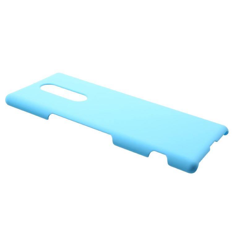 Rubberized Hard Plastic Case Accessory for Sony Xperia 1 - Blue-2