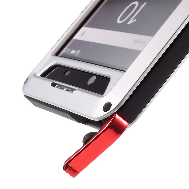 LOVE MEI Dropproof Protective Case for Sony Xperia Z5 Premium / Premium dual - Silver-7
