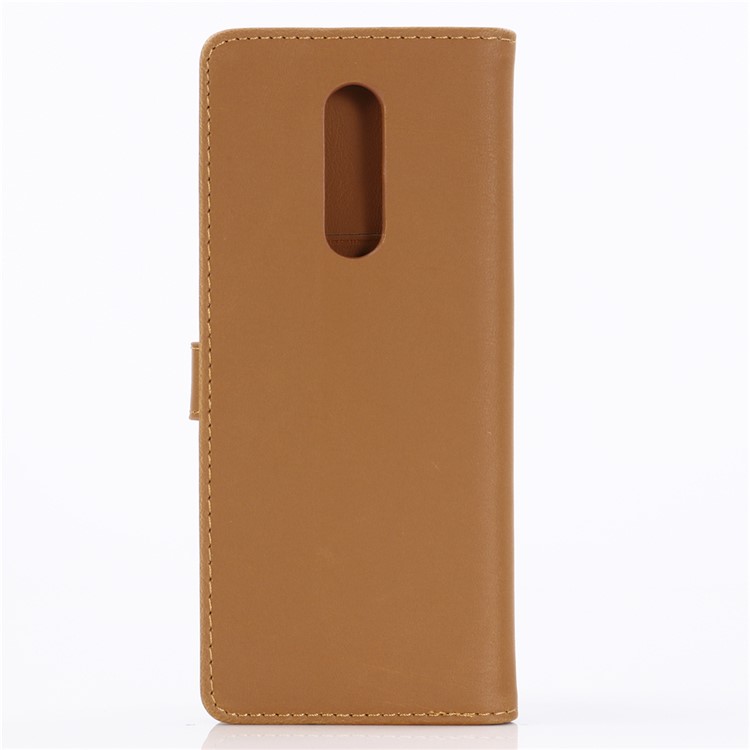 Crazy Horse Texture Retro Leather Mobile Phone Casing for Sony Xperia 1 - Brown-2