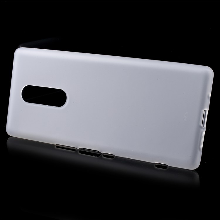 Double-sided Matte TPU Back Case for Sony Xperia 1 - White-2