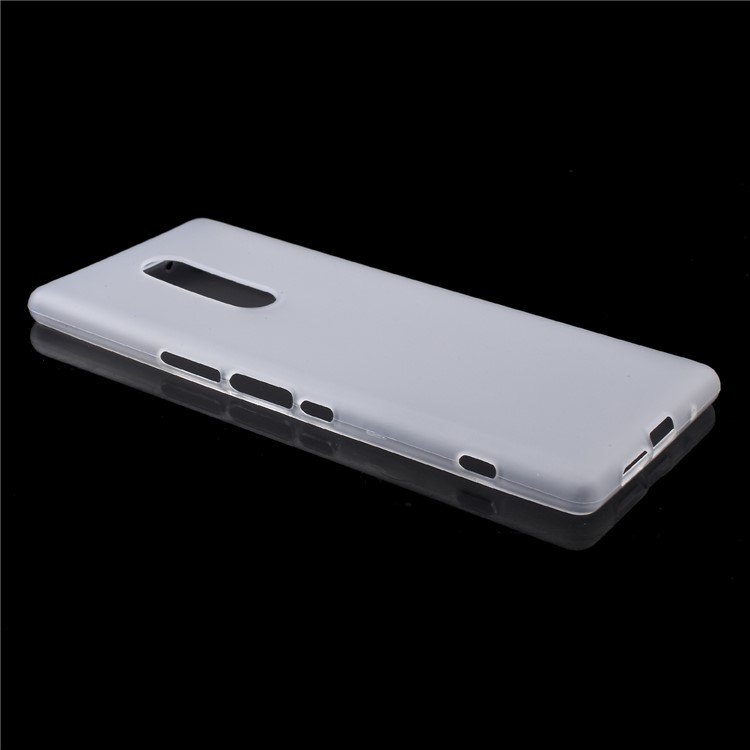 Double-sided Matte TPU Back Case for Sony Xperia 1 - White-3