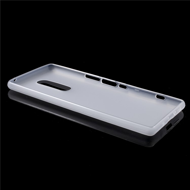 Double-sided Matte TPU Back Case for Sony Xperia 1 - White-4