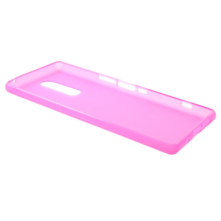 Double-sided Matte TPU Cover Case for Sony Xperia 1 - Rose-3