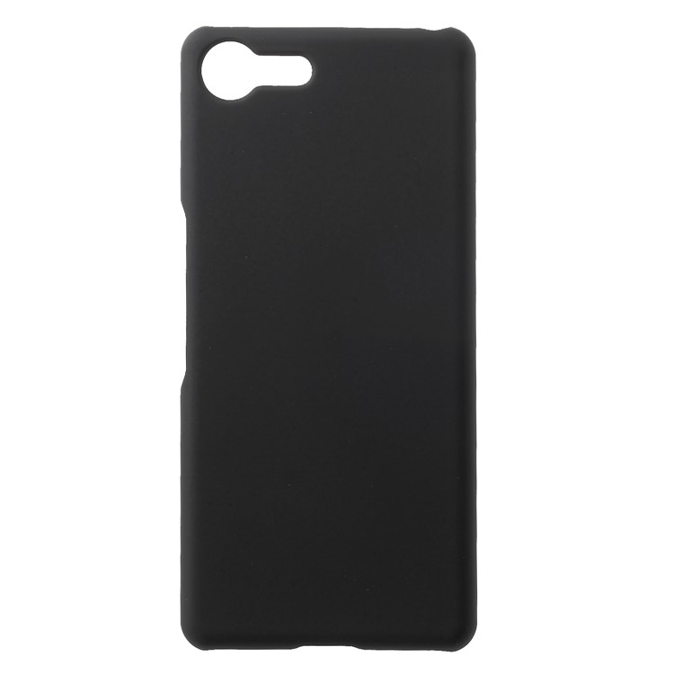 Rubberized Hard PC Case for Sony Xperia XZ4 Compact - Black-1