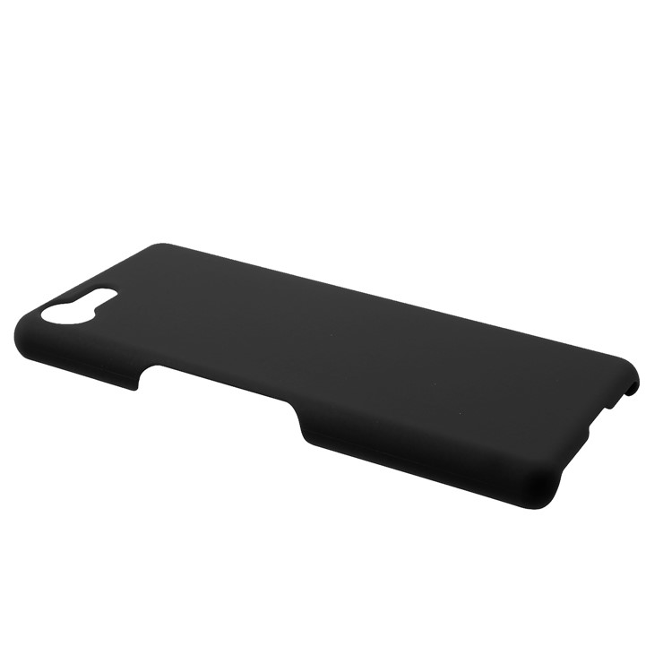 Rubberized Hard PC Case for Sony Xperia XZ4 Compact - Black-3