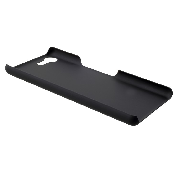 Rubberized Hard PC Case for Sony Xperia XZ4 Compact - Black-5