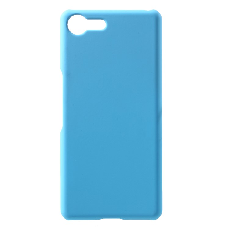 Rubberized Plastic Shell Case for Sony Xperia XZ4 Compact - Baby Blue-1
