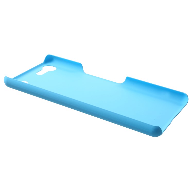 Rubberized Plastic Shell Case for Sony Xperia XZ4 Compact - Baby Blue-3