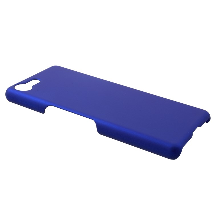 Rubberized Hard Phone Shell Case for Sony Xperia XZ4 Compact - Dark Blue-2