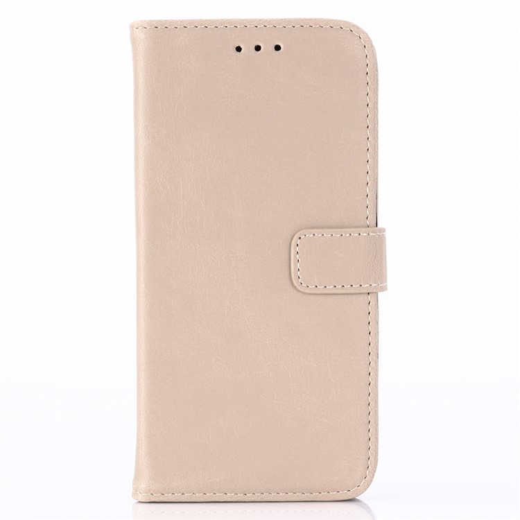 Crazy Horse Wallet Leather Stand Case for Sony Xperia XZ4 Compact - Grey-1