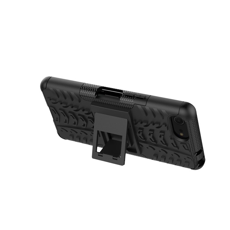 Cool Tyre PC + TPU Hybrid Cover with Kickstand for Sony Xperia XZ4 Compact - Black-6