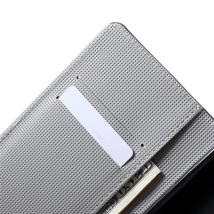 Pattern Printing PU Leather Magnetic Wallet Stand Case for Sony Xperia 1 - Vintage US Flag-5