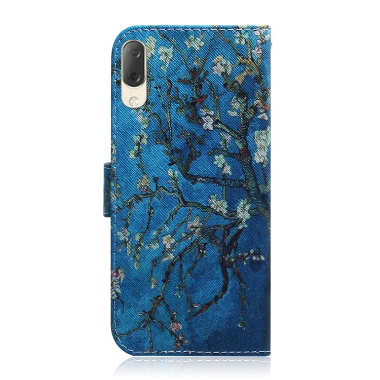 Estojo De Couro Carteira Padrão De Impressão Estande Para Sony Xperia L3 - Wintersweet-3