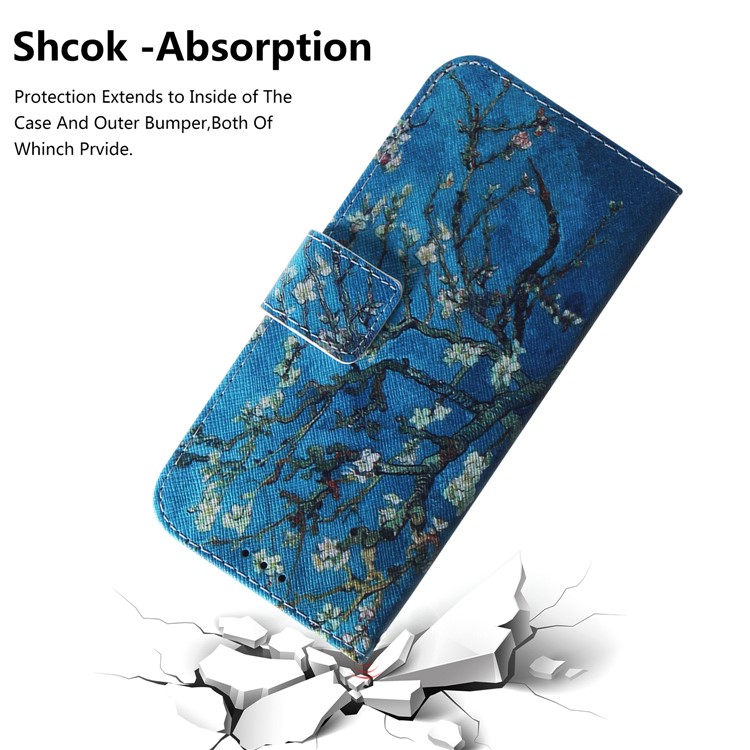 Estojo De Couro Carteira Padrão De Impressão Estande Para Sony Xperia L3 - Wintersweet-5