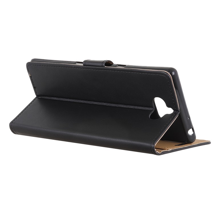 Wallet Leather Stand Phone Case Cover for Sony Xperia 8 - Black-9