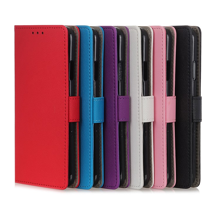 Wallet Leather Stand Case for Sony Xperia 20 - Purple-11