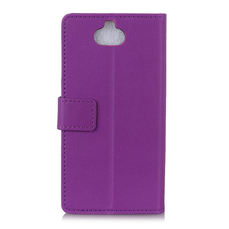 Wallet Leather Stand Case for Sony Xperia 20 - Purple-7