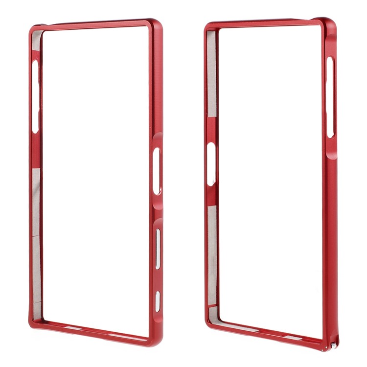 Metal Bumper Case for Sony Xperia Z5 Premium / Dual - Red-1