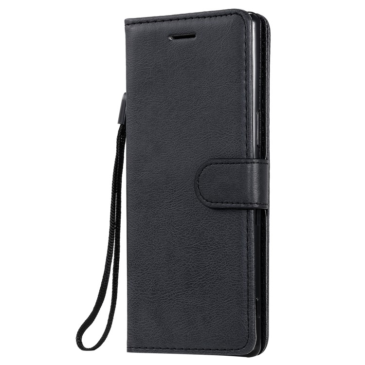 Wallet Leather Stand Case for Sony Xperia 5 - Black-4