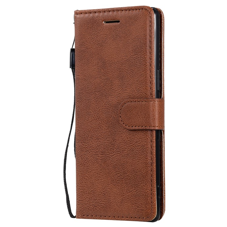 Wallet Leather Stand Case for Sony Xperia 5 - Brown-2