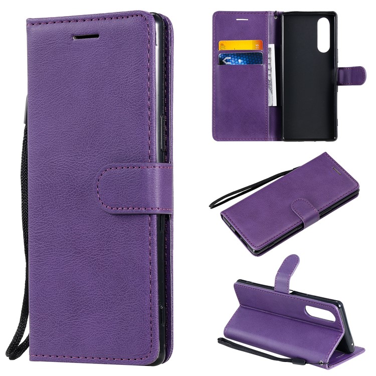 Wallet Leather Stand Case for Sony XZ5/Xperia 2/Xperia 5-1