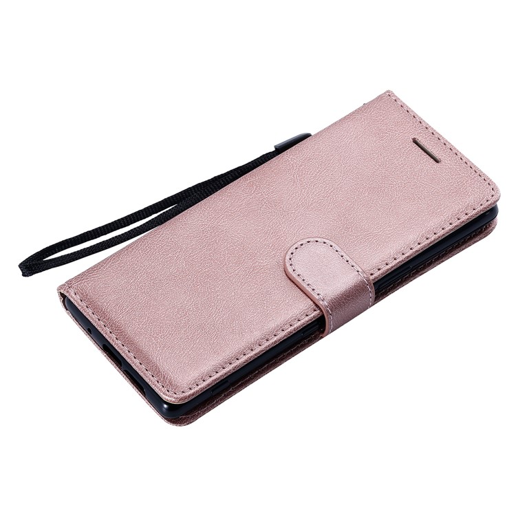 Wallet Leather Stand Case for Sony XZ5/Xperia 2/Xperia 5 - Pink-7