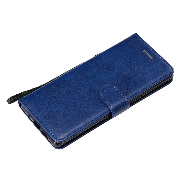 Wallet Leather Stand Case for Sony XZ5/Xperia 2/Xperia 5 - Blue-7