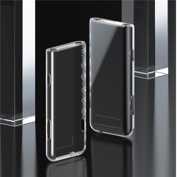 Clear Drop-resistant TPU Phone Shell for Sony Walkman NW-ZX500/ZX505/ZX507-3