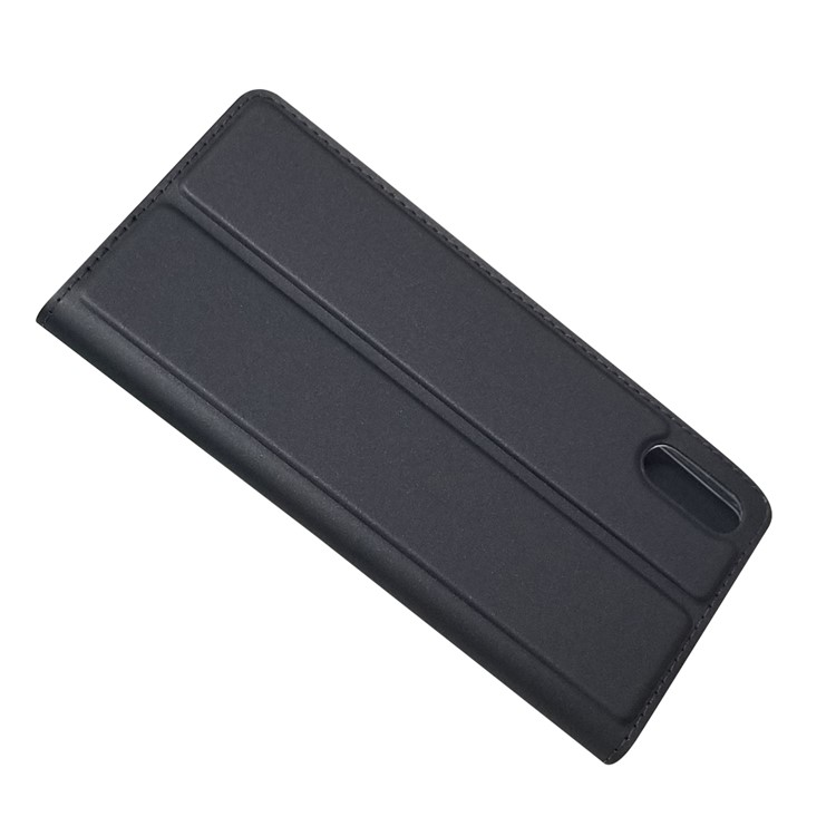 Caso Titular Do Cartão De Couro Adsorção Magnética Para Sony Xperia L3 - Preto-7