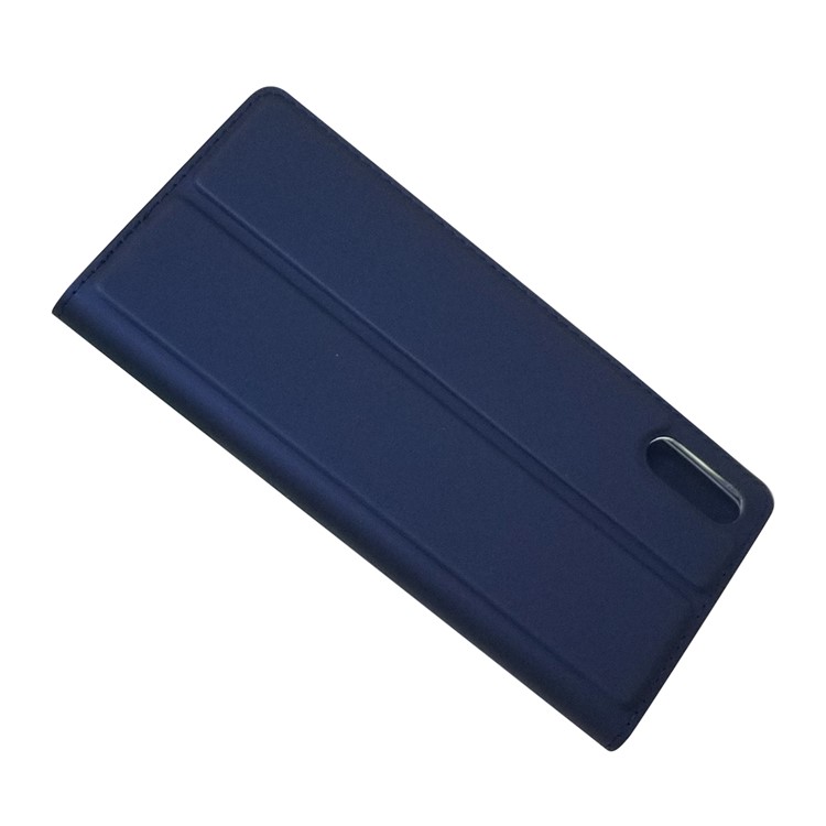 Cas Magnétique Porte-cartes En Cuir D'adsorption Pour Sony Xperia L3 - Bleu Foncé-7