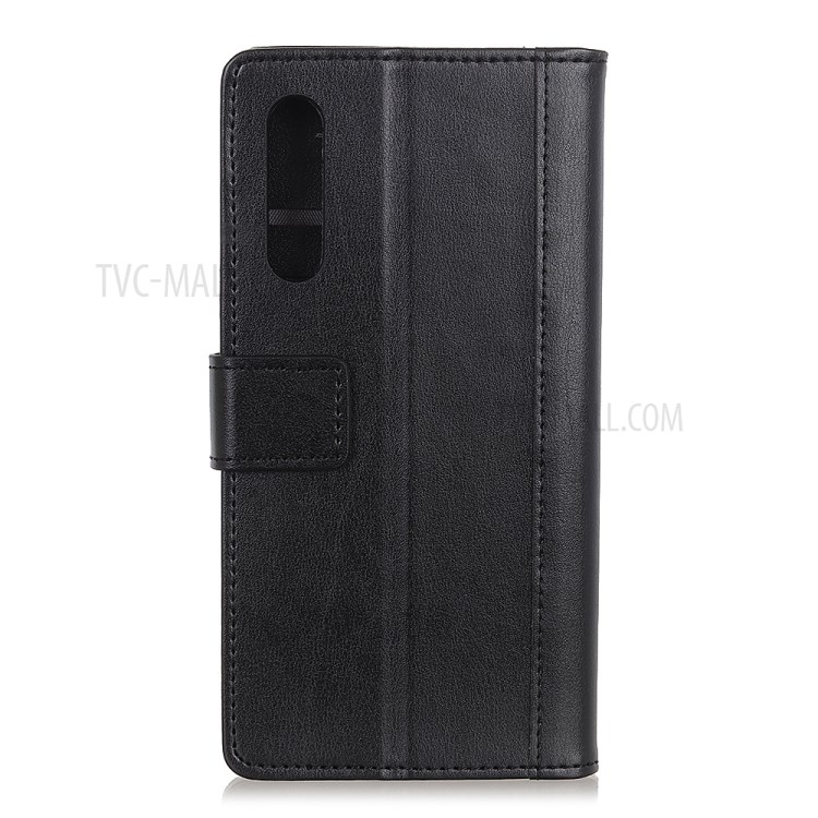 Wallet Leather Stand Case for Sony Xperia 1 II - Black-3