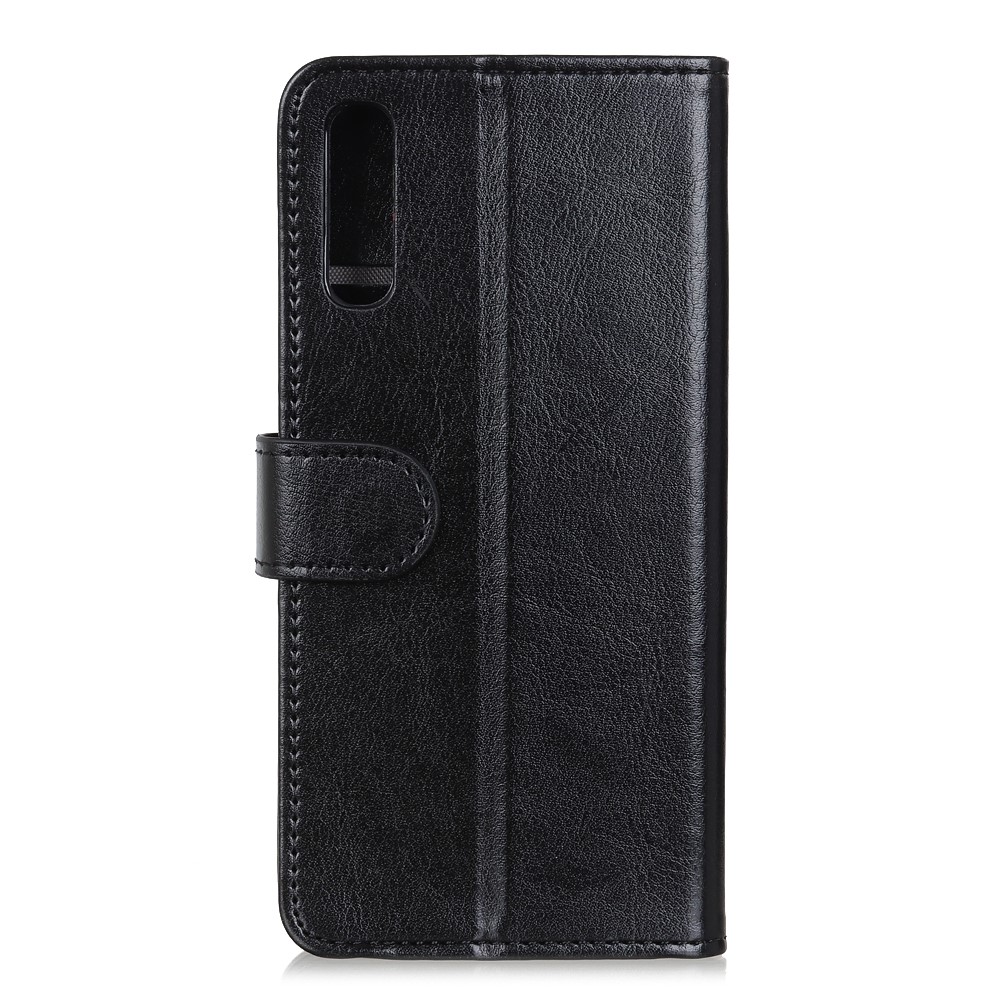 Crazy Horse Leather Protection Shell Wallet Stand Phone Cover for Sony Xperia 1 II - Black-2