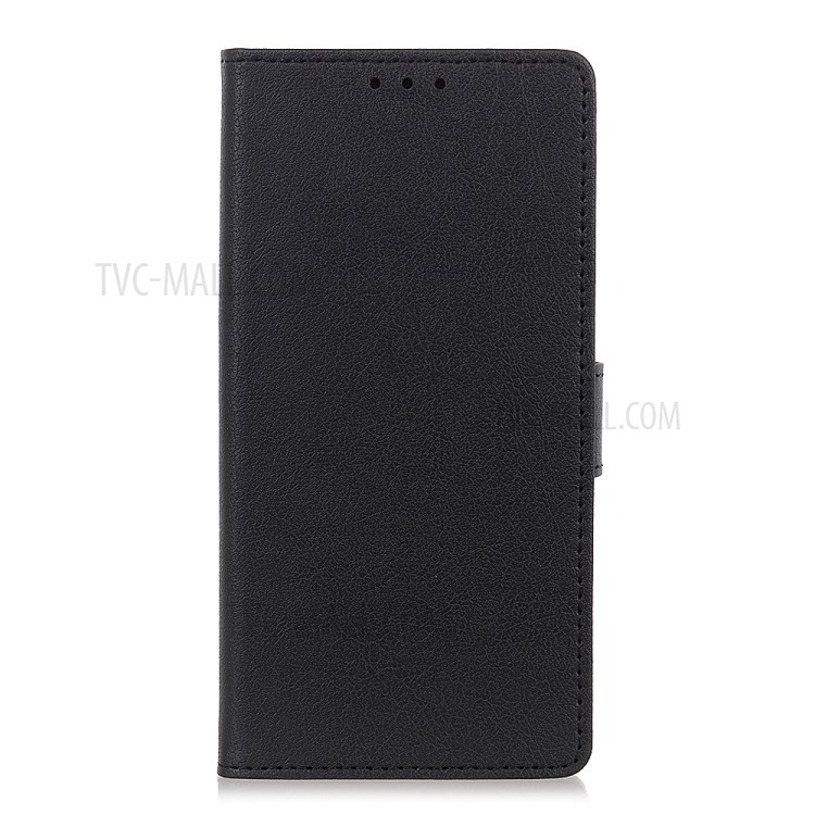 PU Leather Wallet Stand Phone Cover for Sony Xperia 1 II - Black-4