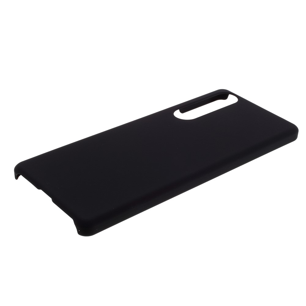 Gummiertes Hart PC Fall Schützendes Handy Sony Abdeckung XPeria 1 II - Schwarz-5