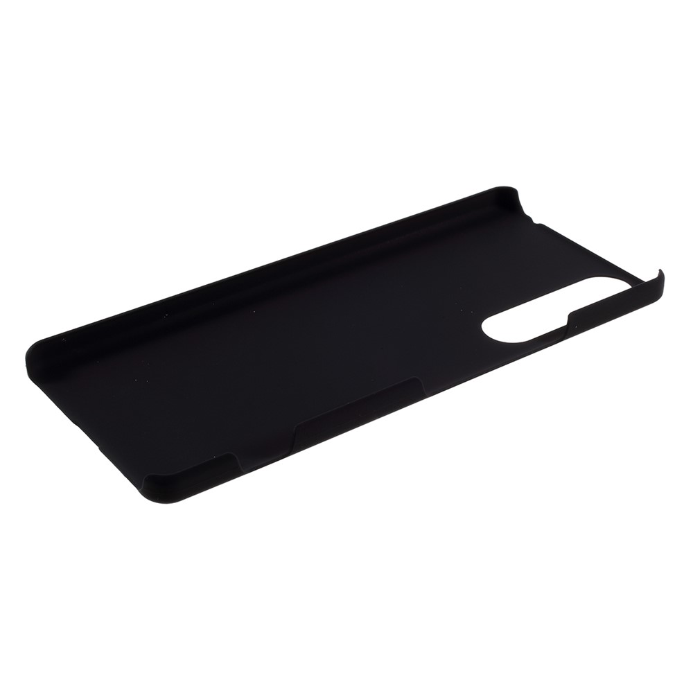 Gummiertes Hart PC Fall Schützendes Handy Sony Abdeckung XPeria 1 II - Schwarz-7