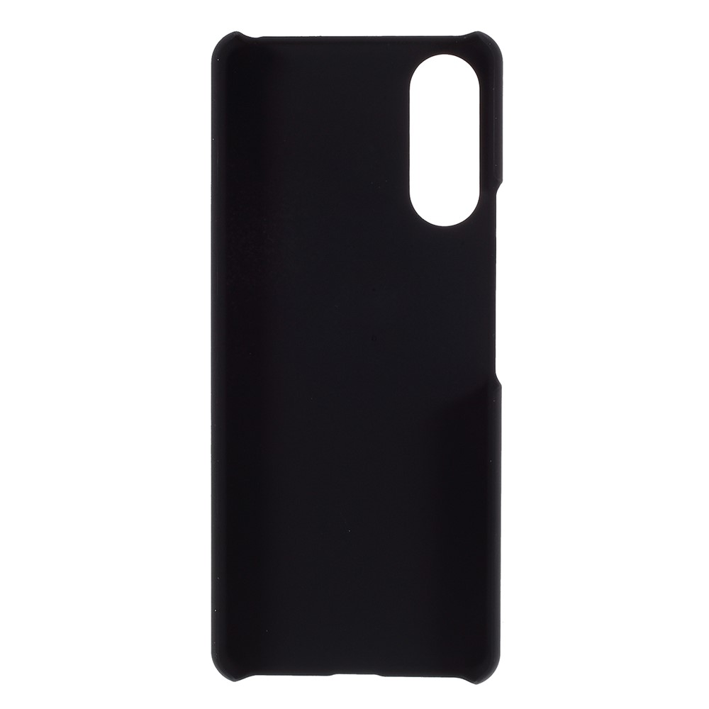 Gummiertes Hart PC Fall Schützendes Handy Sony Abdeckt XPeria 10 II - Schwarz-3