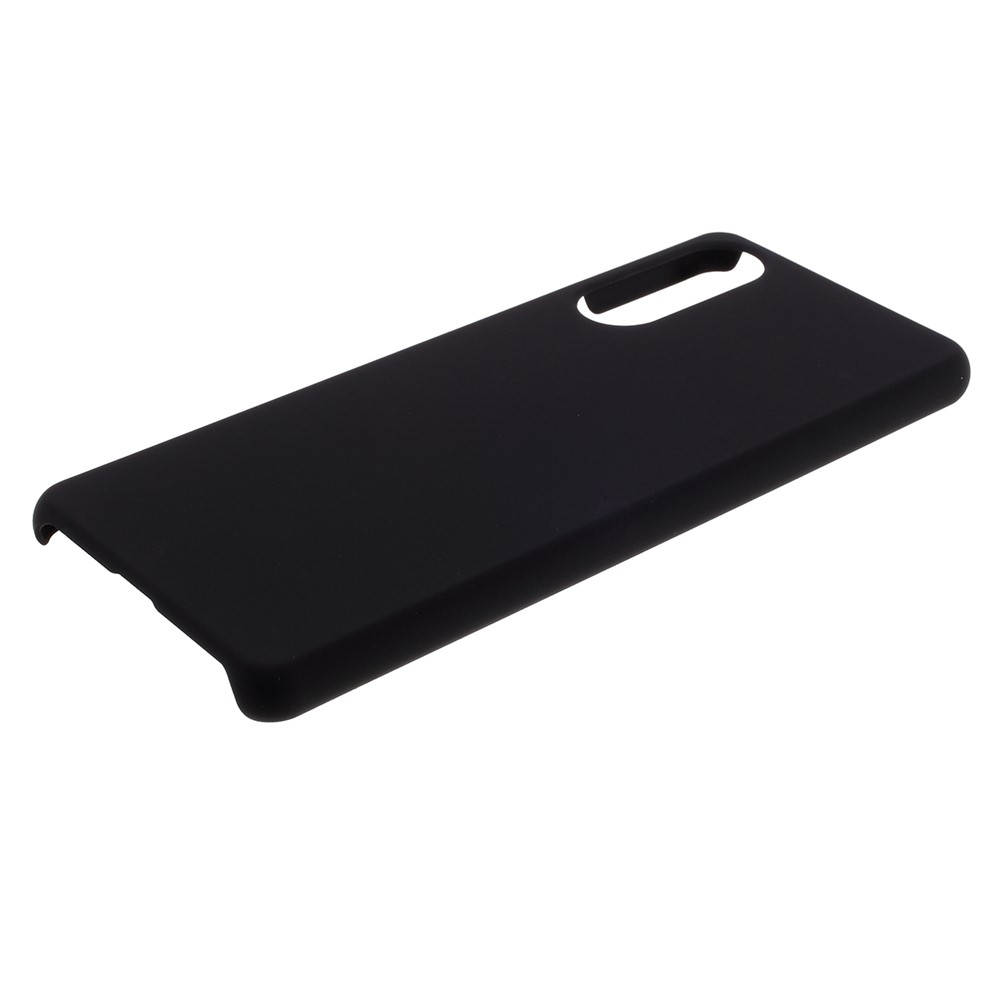 Gummiertes Hart PC Fall Schützendes Handy Sony Abdeckt XPeria 10 II - Schwarz-4